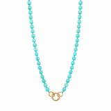 Turquoise Howlite Stone Chain (Charm Builder)