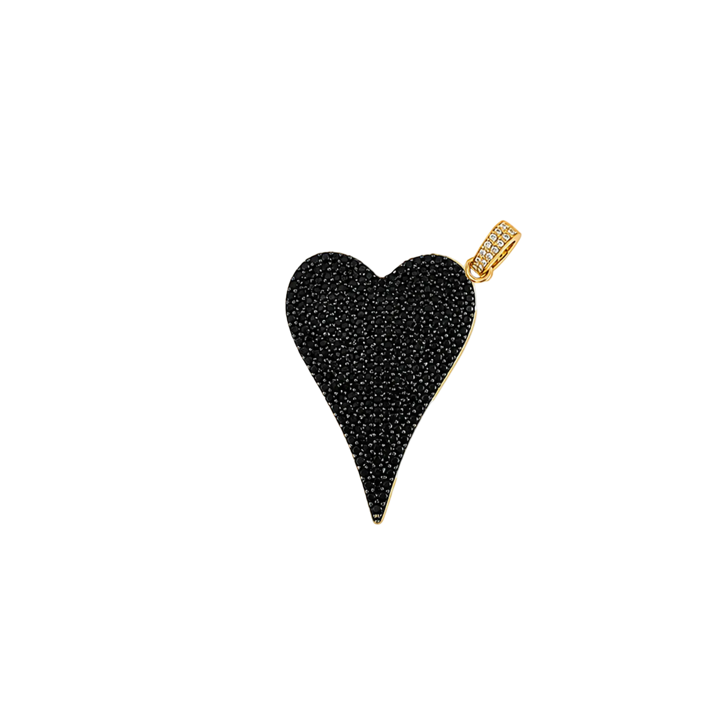 Large Pave Heart