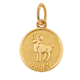 Gold Horoscope Medallion