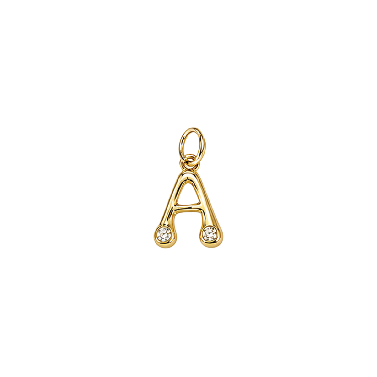Gemstone Gold Initials