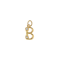 Gemstone Gold Initials