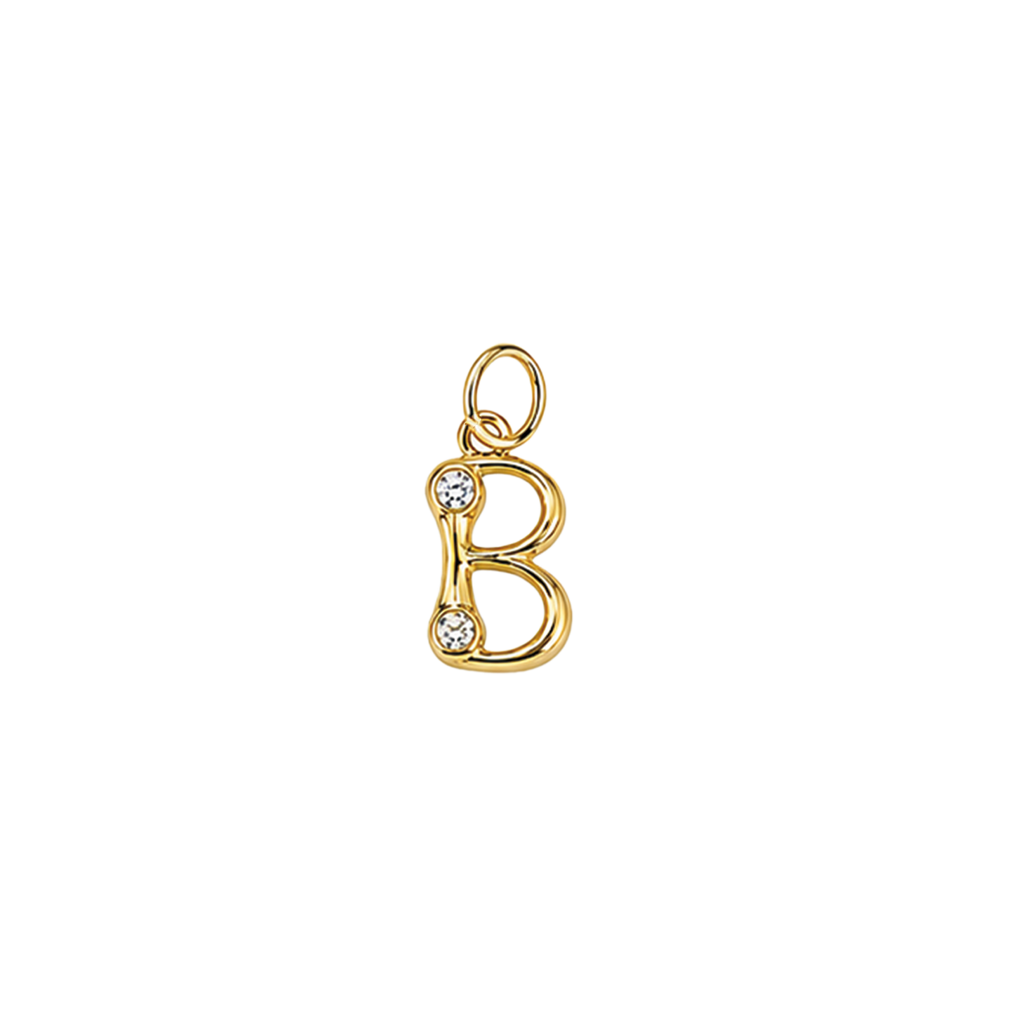 Gemstone Gold Initials