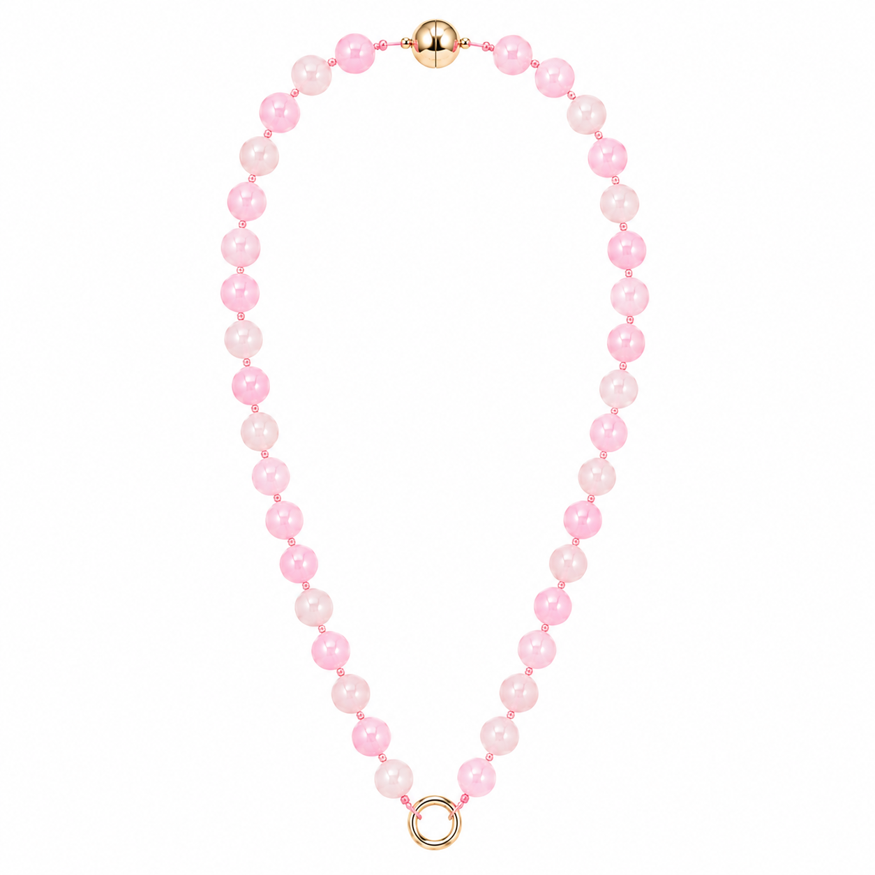 Agate Round Stone Chain