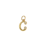 Gemstone Gold Initials