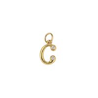 Gemstone Gold Initials