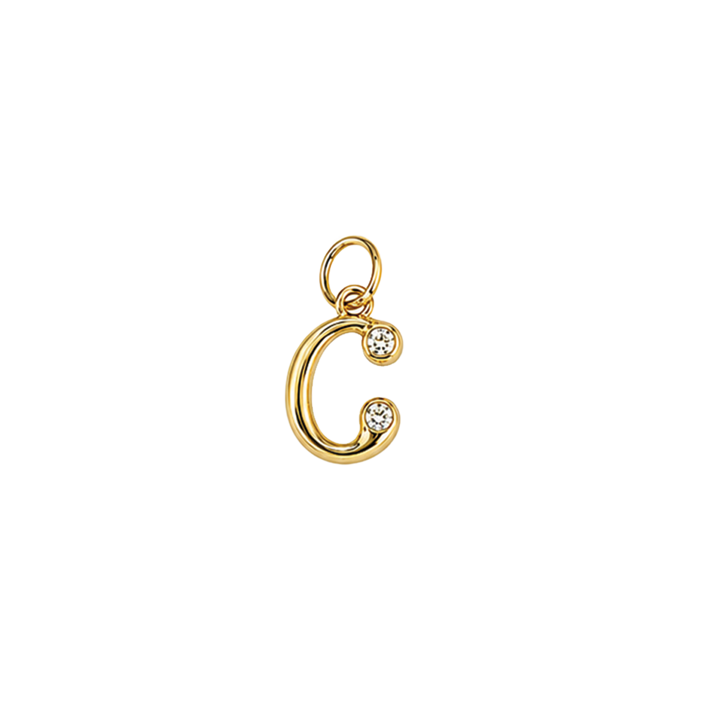 Gemstone Gold Initials