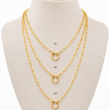 Goldie Paperclip Link Chain