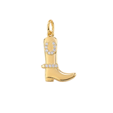 Gold Cowboy Boot
