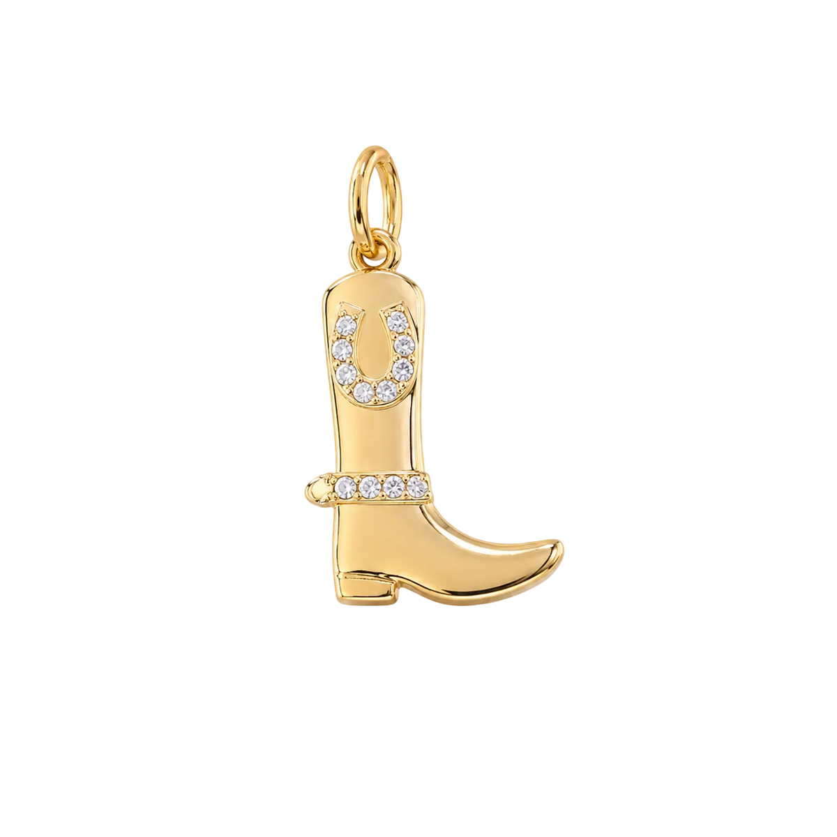 Gold Cowboy Boot