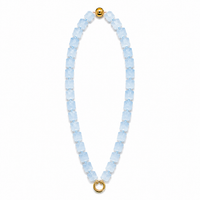 Agate Cubbed Stone Chain