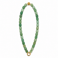 Agate Cubbed Stone Chain