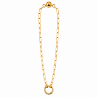 Goldie Paperclip Link Chain