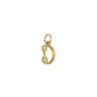 Gemstone Gold Initials