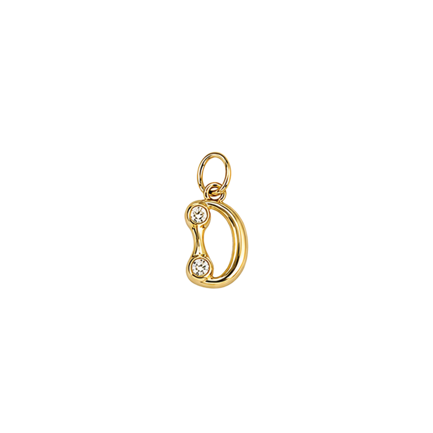 Gemstone Gold Initials