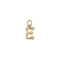 Gemstone Gold Initials