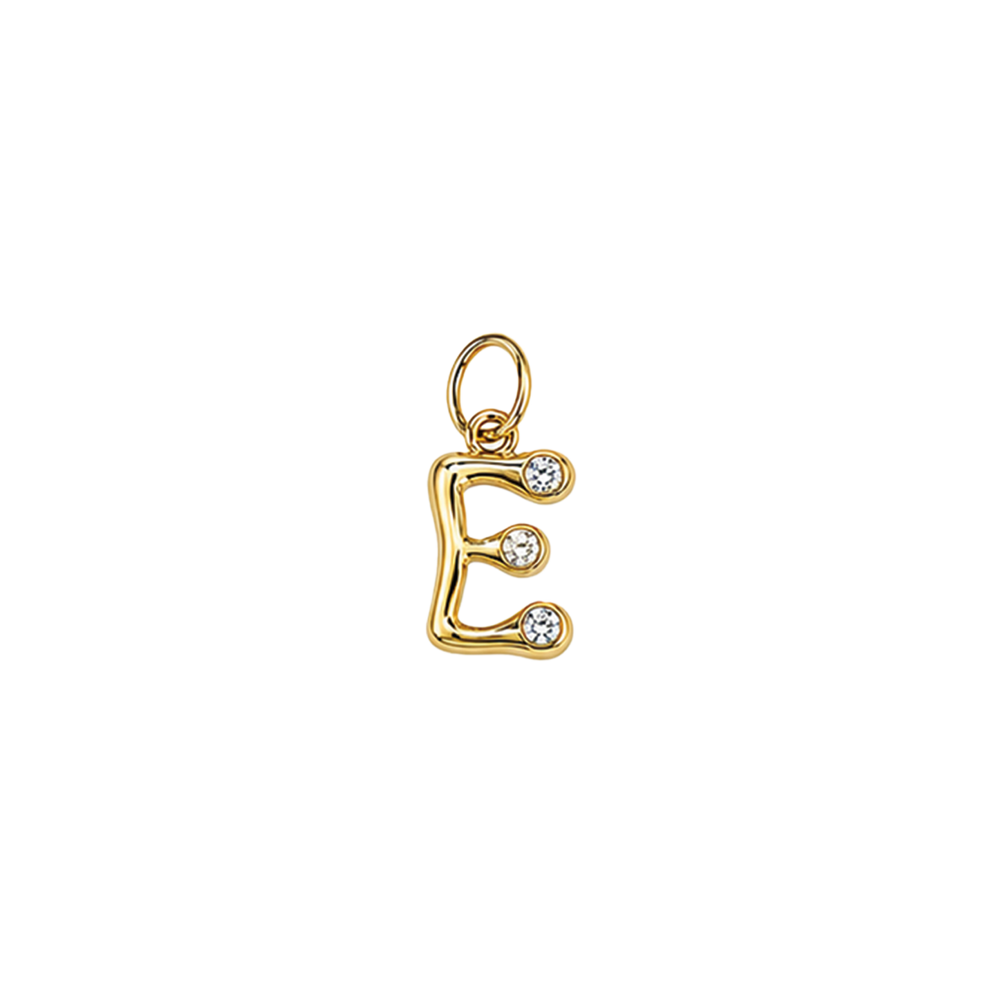 Gemstone Gold Initials