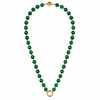 Agate Round Stone Chain