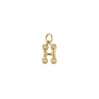 Gemstone Gold Initials