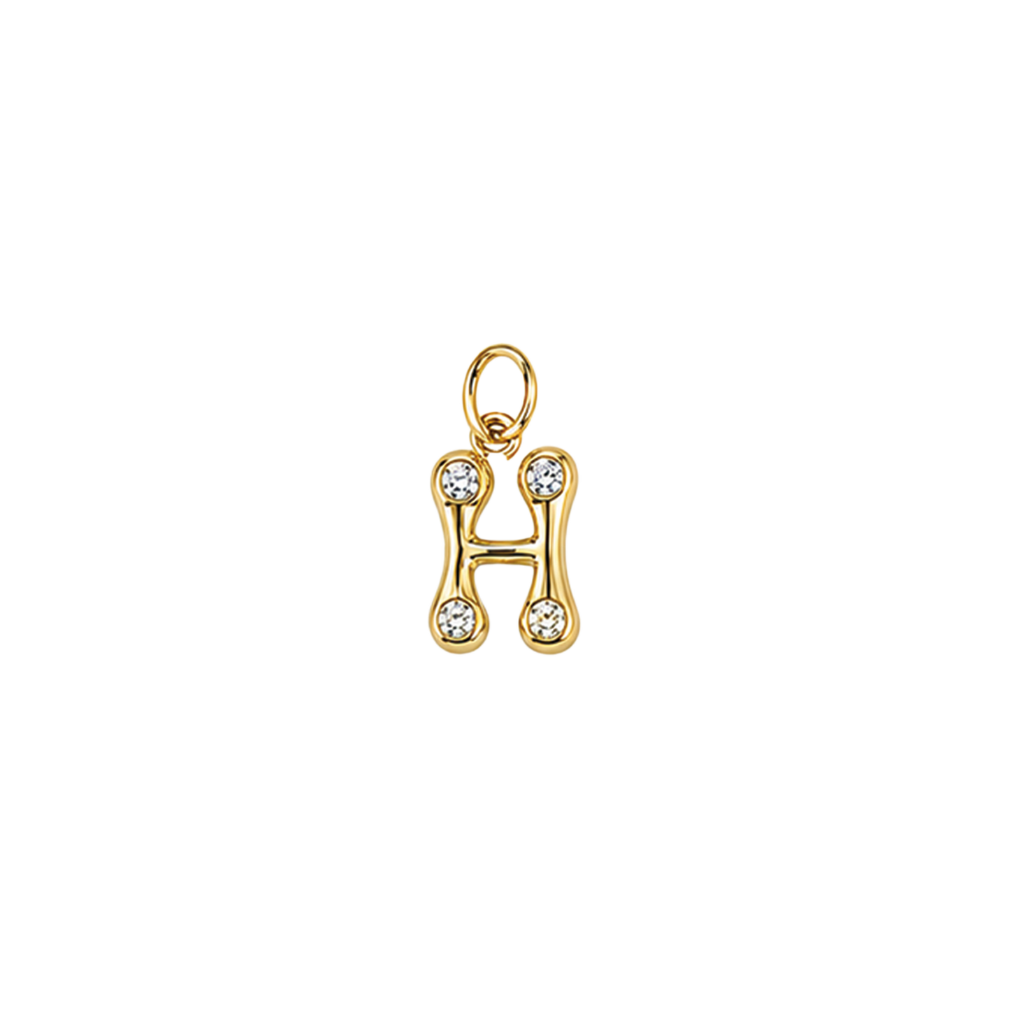 Gemstone Gold Initials