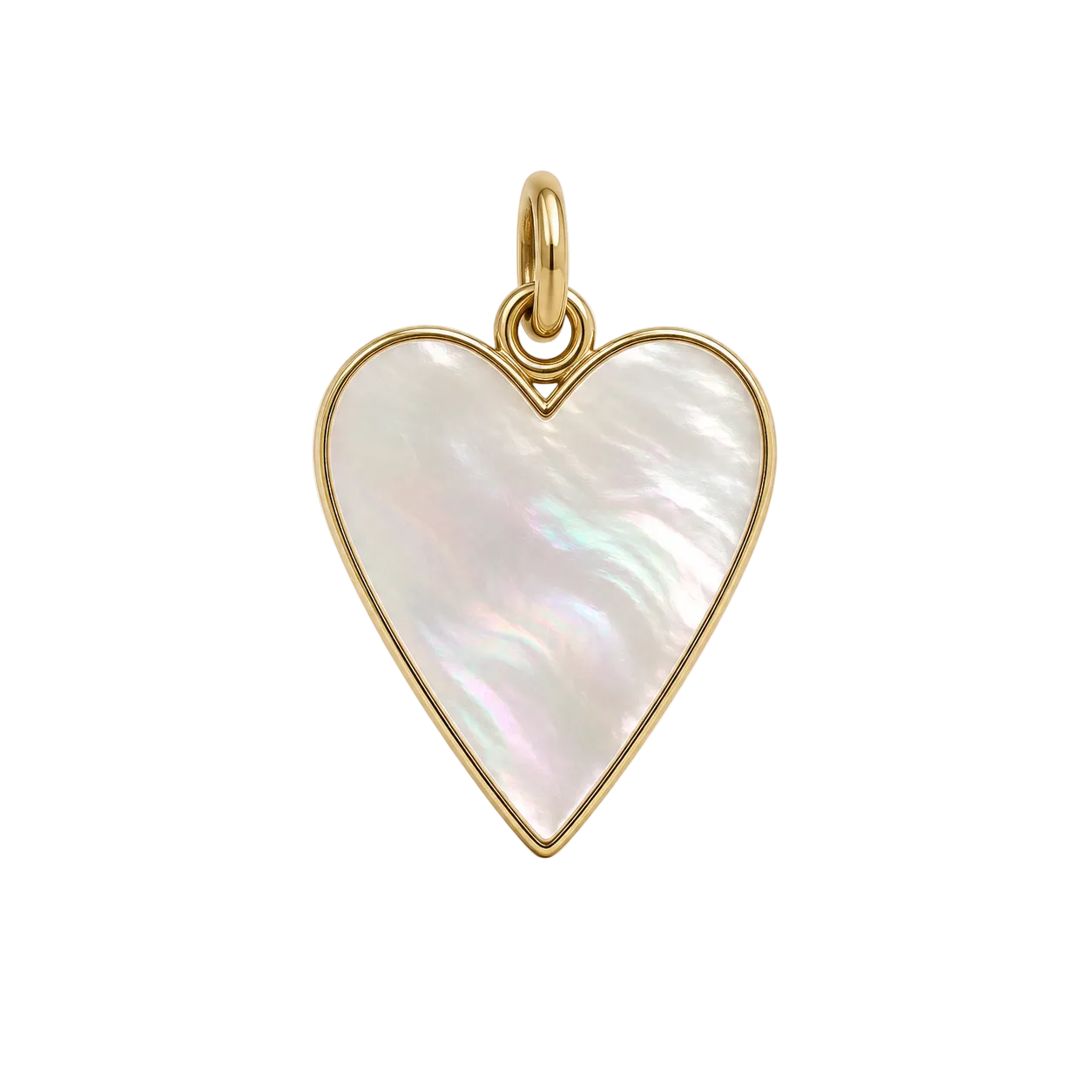 Mother of Pearl Heart