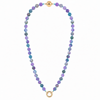Agate Round Stone Chain