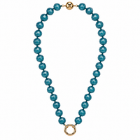 Agate Round Stone Chain