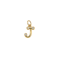 Gemstone Gold Initials