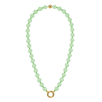 Agate Round Stone Chain