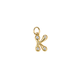 Gemstone Gold Initials