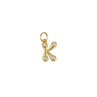 Gemstone Gold Initials