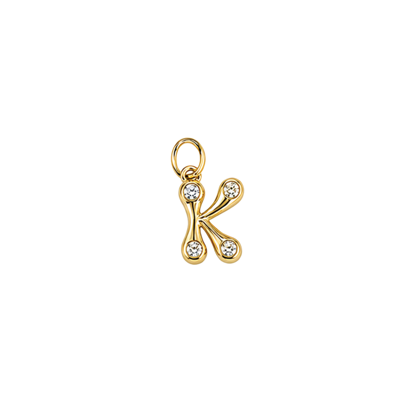 Gemstone Gold Initials
