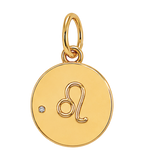 Gold Horoscope Medallion (Charm Builder)