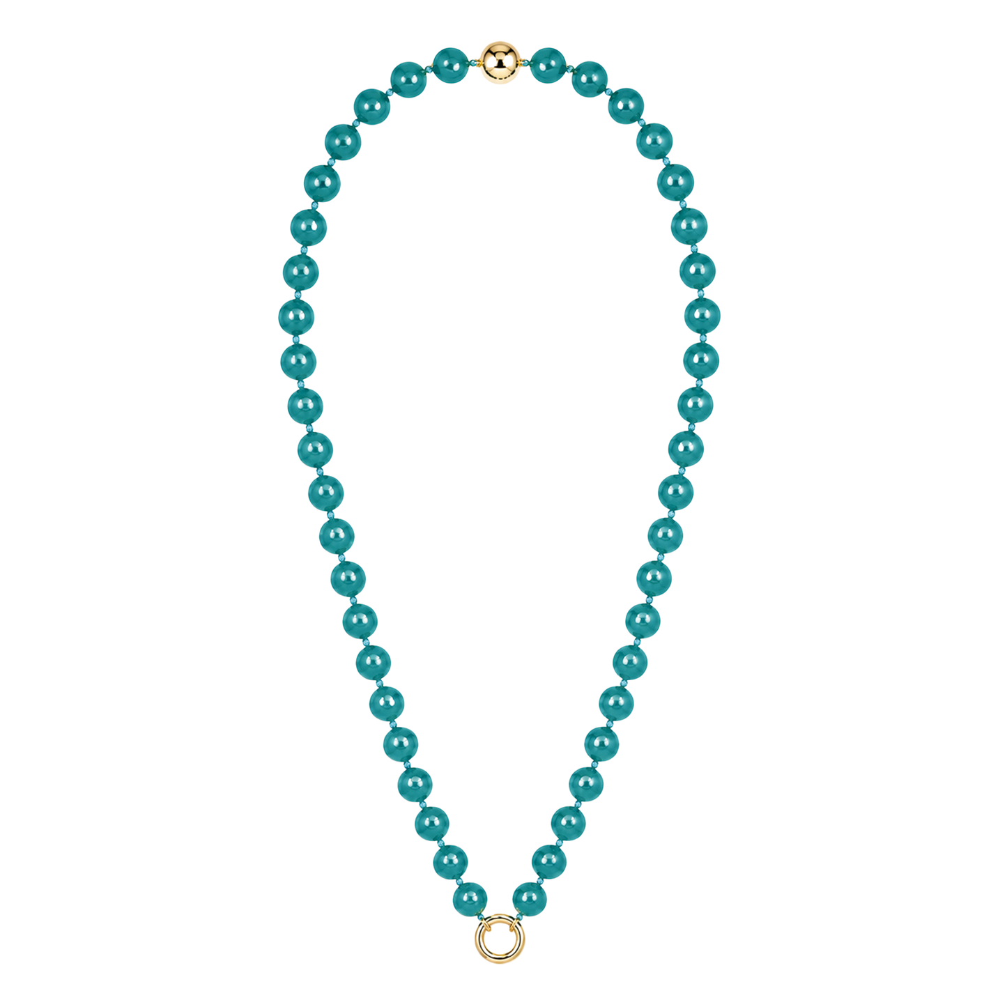 Agate Round Stone Chain