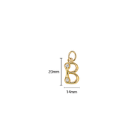 Gemstone Gold Initials