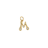 Gemstone Gold Initials