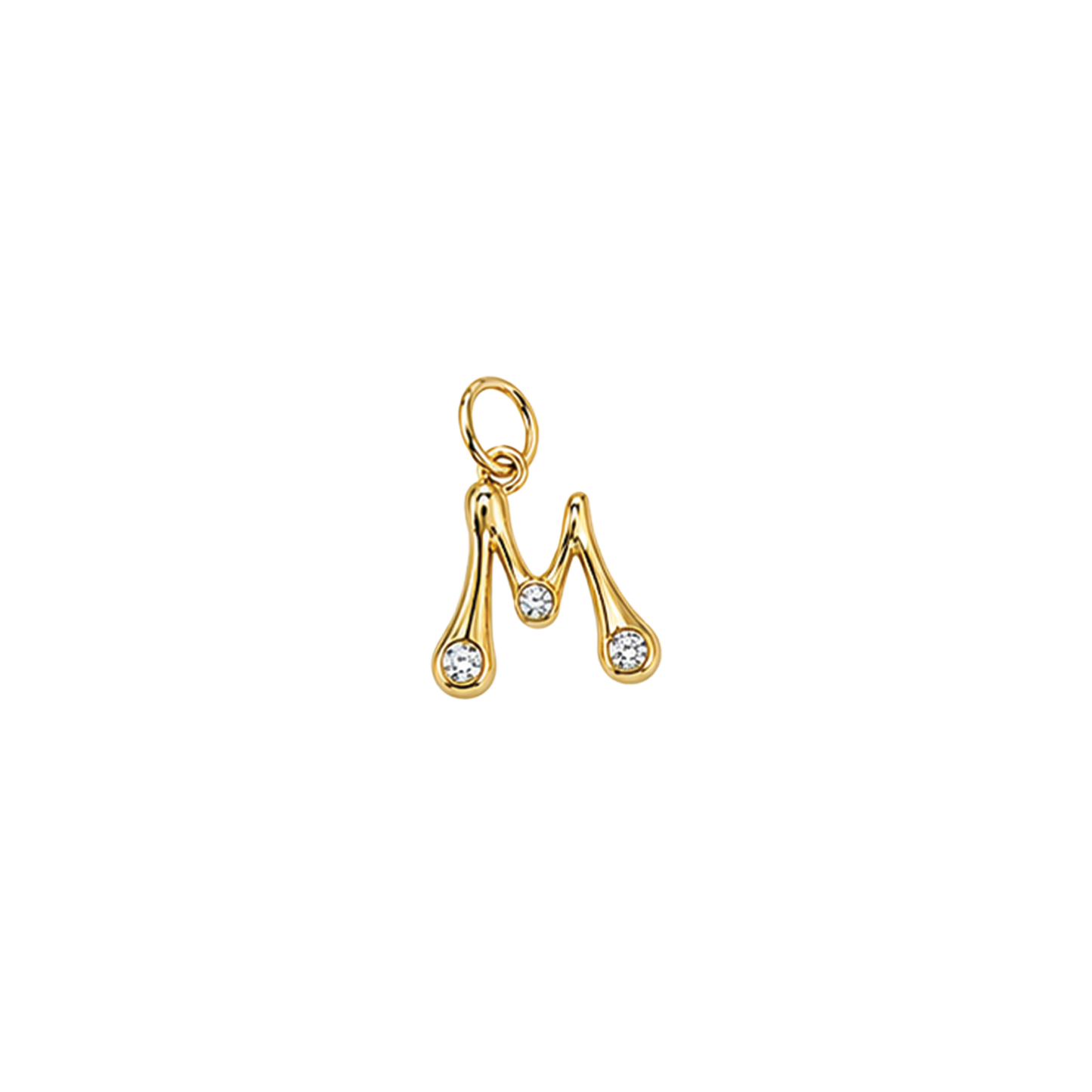 Gemstone Gold Initials