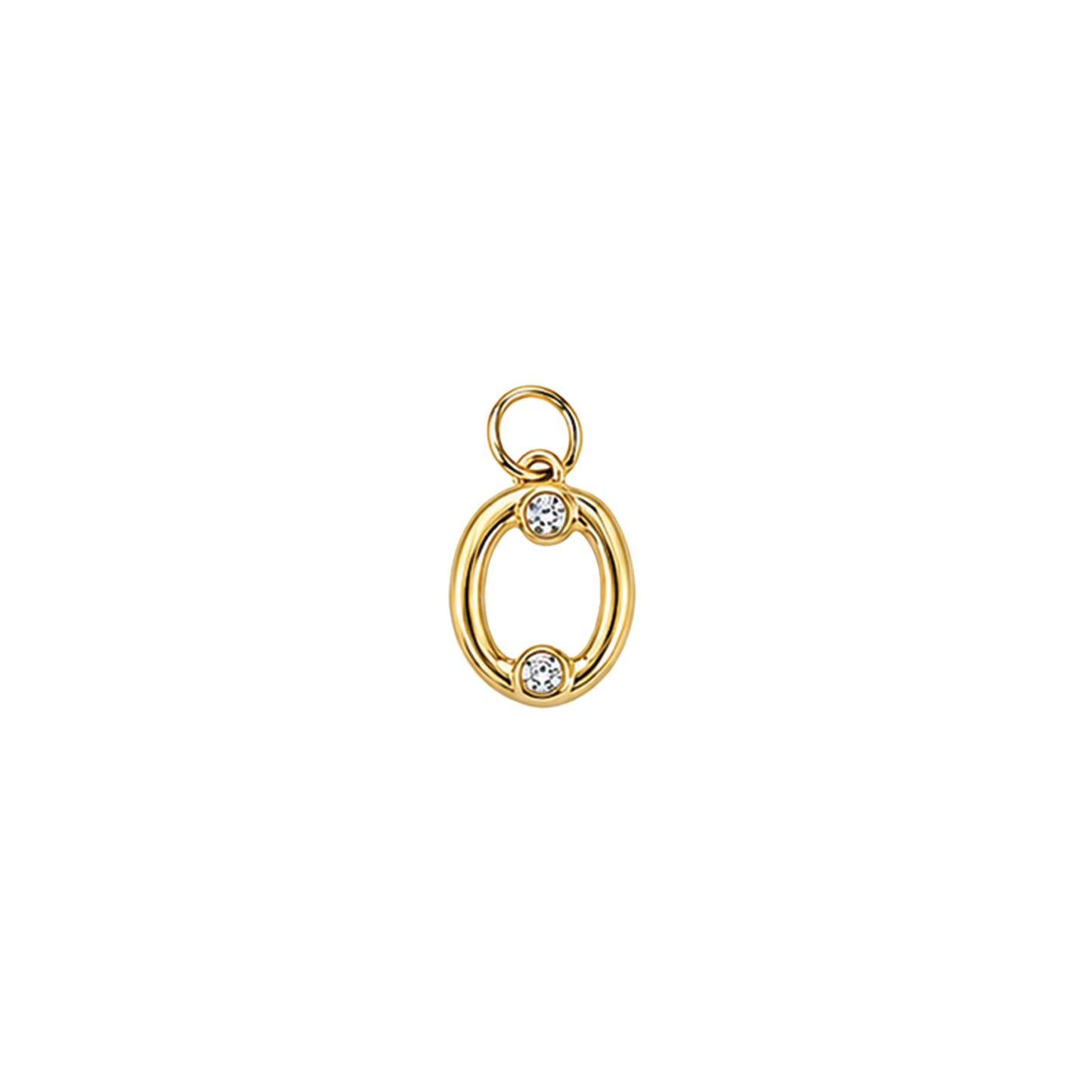 Gemstone Gold Initials