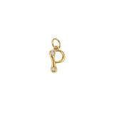 Gemstone Gold Initials