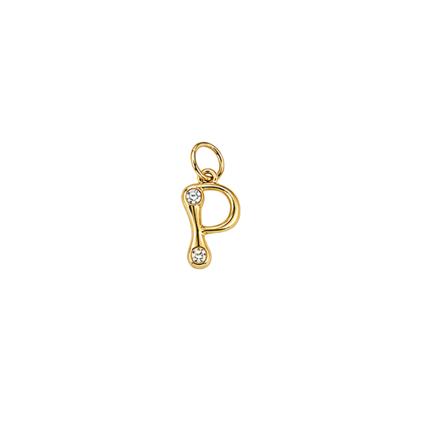 Gemstone Gold Initials