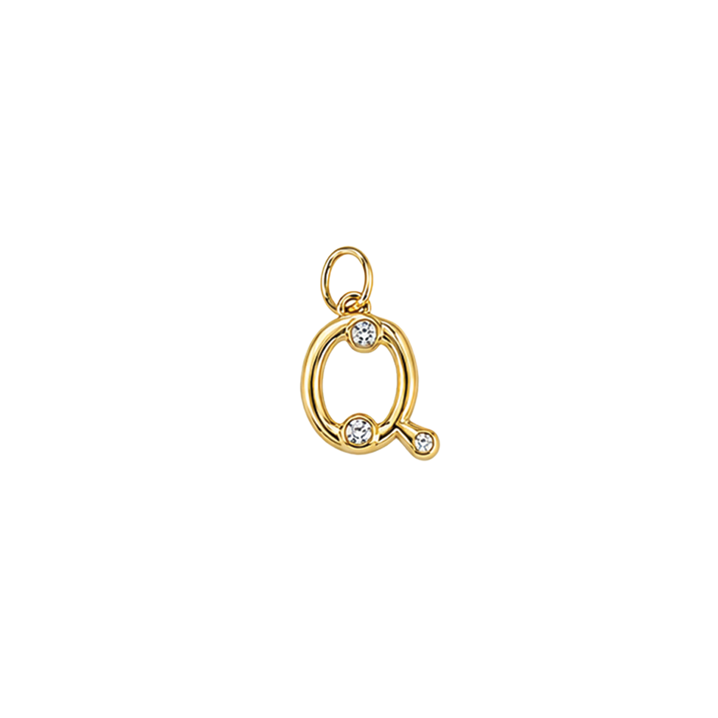 Gemstone Gold Initials