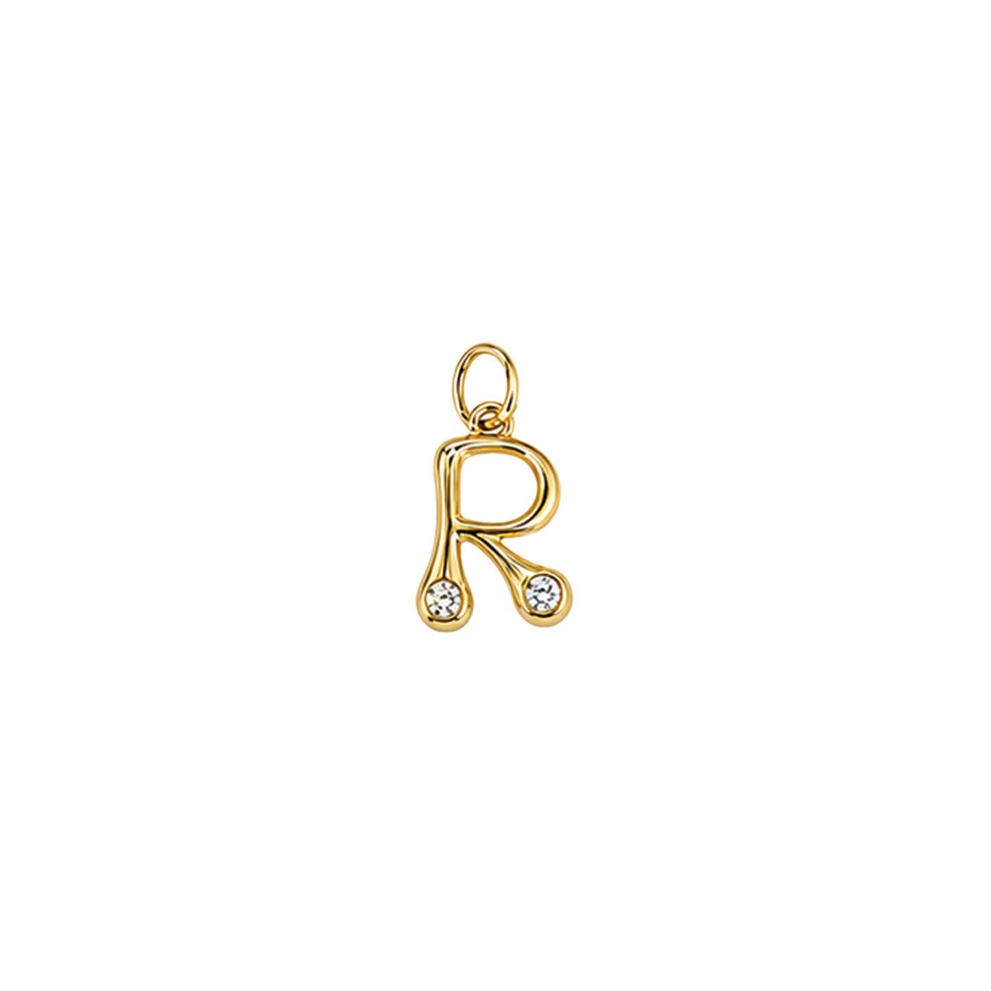 Gemstone Gold Initials
