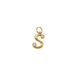 Gemstone Gold Initials