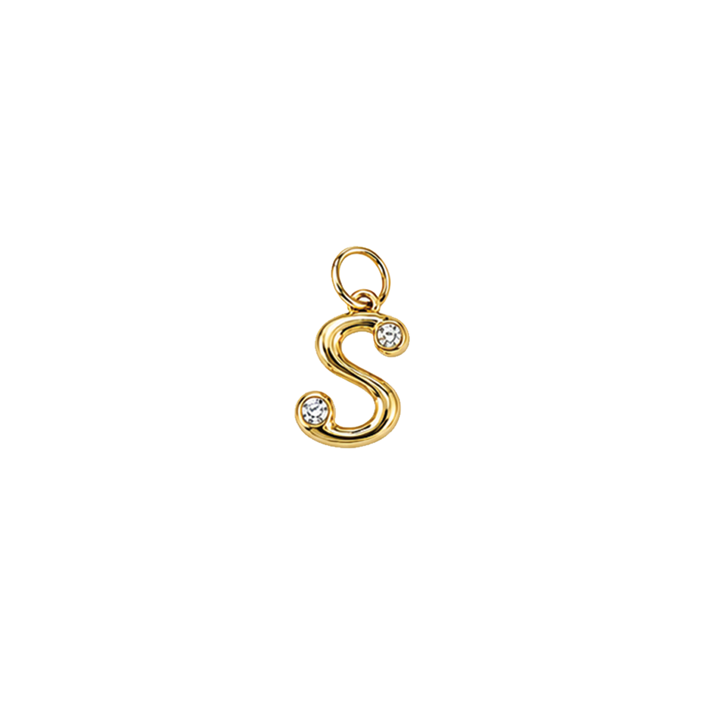 Gemstone Gold Initials
