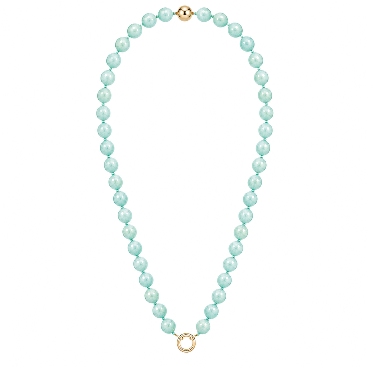 Agate Round Stone Chain