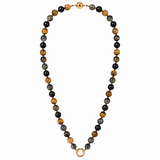 Agate Round Stone Chain
