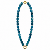 Agate Cubbed Stone Chain