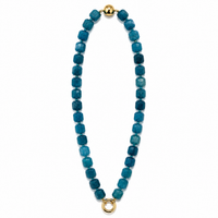 Agate Cubbed Stone Chain