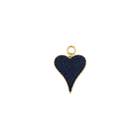 Small Pave Hearts