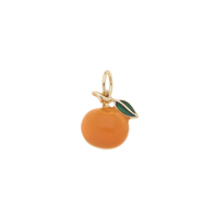3-D Orange Charm in Orange