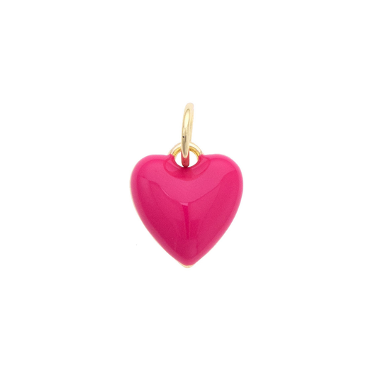 Puffy Heart Charm